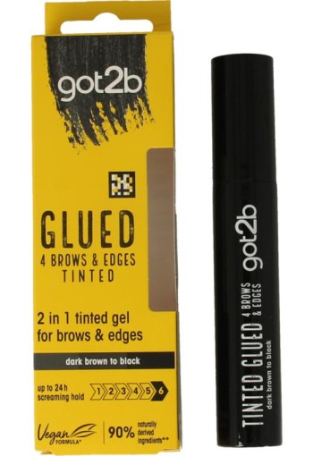 GOT2B Glued 4 brows black 16 Milliliter