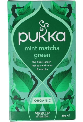 Pukka Mint matcha green tea bio (20 Zakjes)