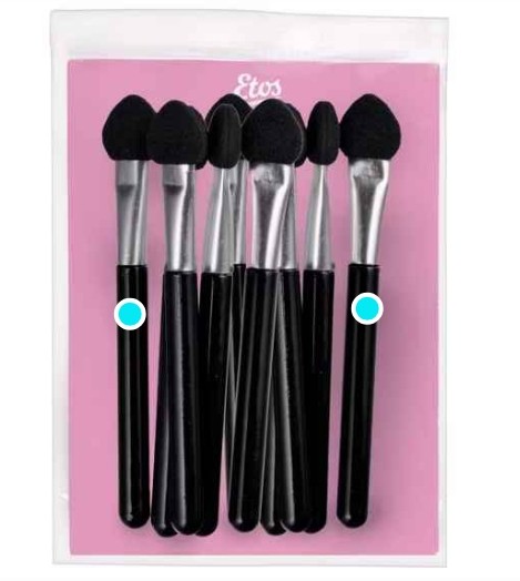 Etos Eyeshadow Applicators