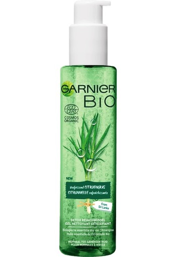 Garnier Bio Citroengras Detox Reinigingsgel 150 ml
