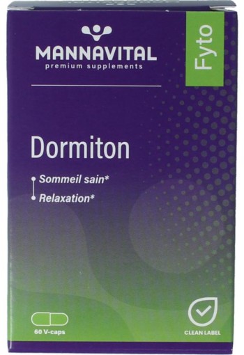 Mannavital Dormiton (60 Vegetarische capsules)