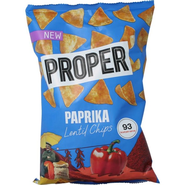 Proper Chips Chips paprika glutenvrij (85 Gram)