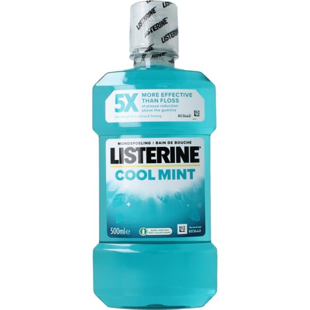 Listerine Mondwater cool mint (500 Milliliter)