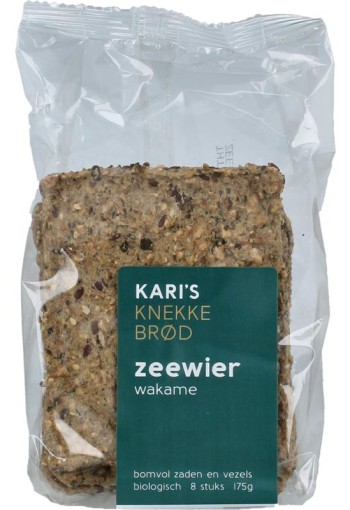Kari's Crackers Knekkebrod zeewier bio (175 Gram)