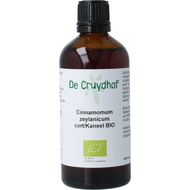 Cruydhof Cinnamomum zeylanicum cort/kaneel bio (100 Milliliter)