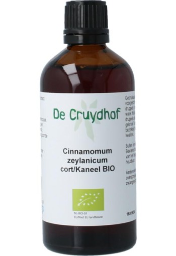Cruydhof Cinnamomum zeylanicum cort/kaneel bio (100 Milliliter)