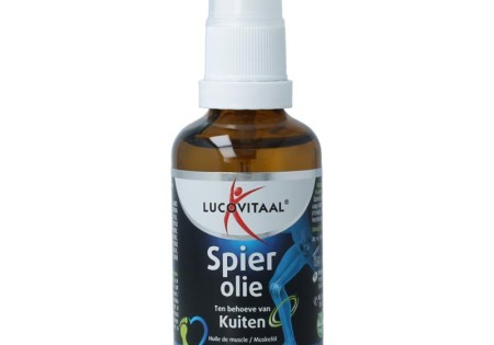 Lucovitaal Spierolie kuiten vegan (50 Milliliter)