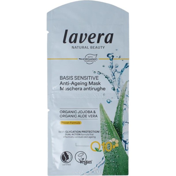 Lavera Basis sensitive Q10 mask 2x5ml (10 Milliliter)