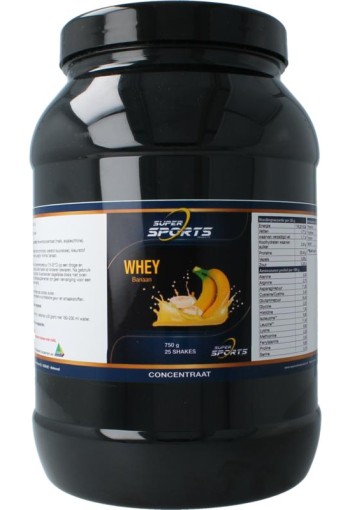 Nutritex Whey proteine banaan (750 Gram)