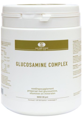 Van der Pigge Glucosamine complex (500 Gram)