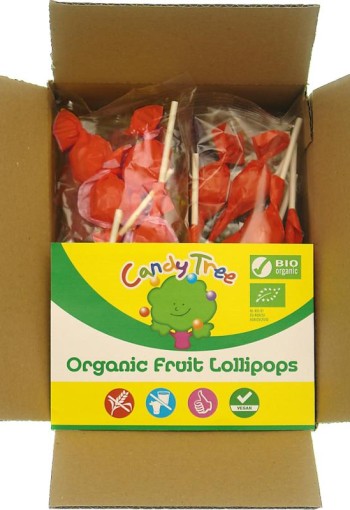 Candy Tree Aardbeiknotsen navul bio (42 Stuks)