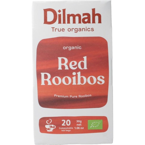 Dilmah Organic rooibos tea bio (20 Zakjes)