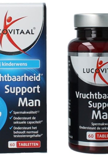 Lucovitaal Vruchtbaarheid support man (60 Tabletten)