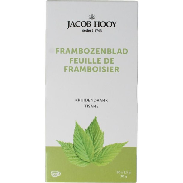 Jacob Hooy Kruidendrank frambozenblad (20 Zakjes)