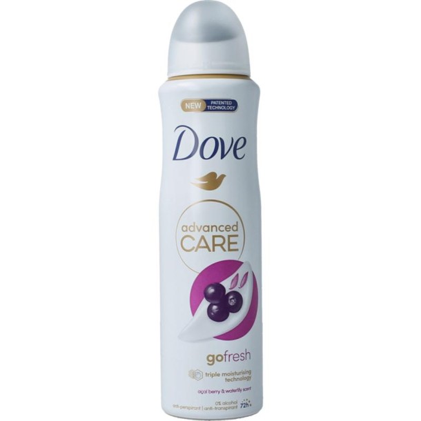 Dove Deodorant spray acai berry & water lily 150 Milliliter
