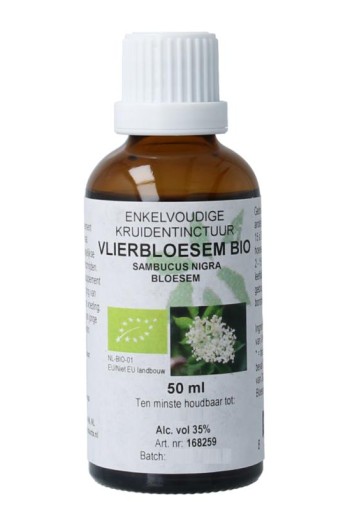 Cruydhof Sambucus nigra / gewone vlier bio (50 Milliliter)