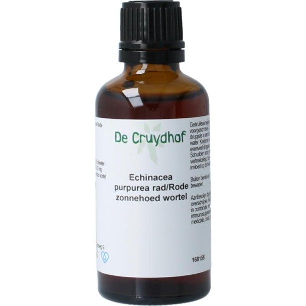 Cruydhof Echinacea purpurea wortel tinctuur (50 Milliliter)