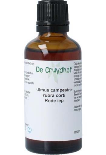 Cruydhof Ulmus campestre rubra / rode iep tinctuur (50 Milliliter)