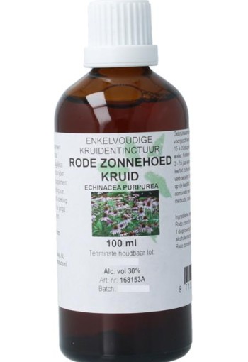 Cruydhof Echinacea purpurea kruid tinctuur (100 Milliliter)