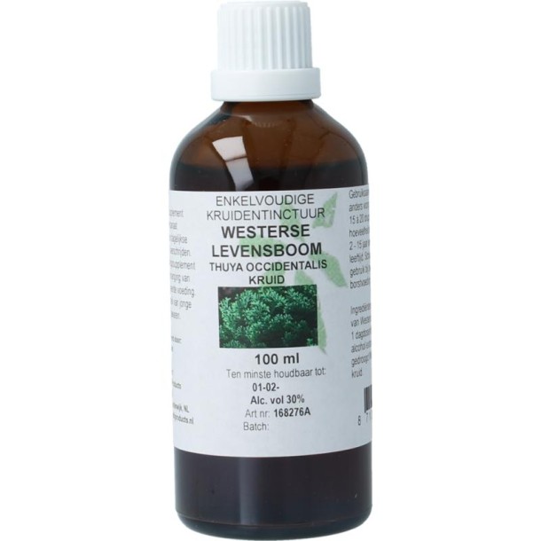 Cruydhof Thuja occidentalis / levensboom tinctuur (100 Milliliter)