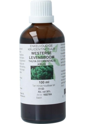 Cruydhof Thuja occidentalis / levensboom tinctuur (100 Milliliter)