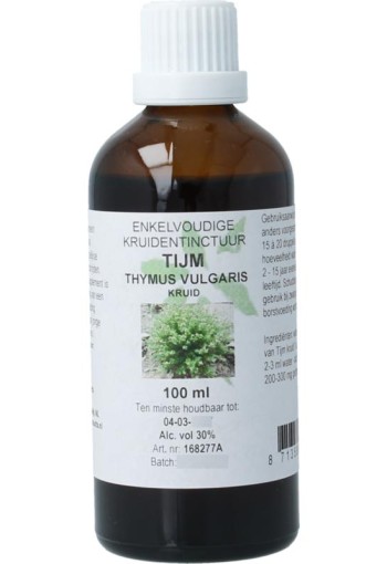 Cruydhof Thymus vulgaris herb / tijm tinctuur (100 Milliliter)