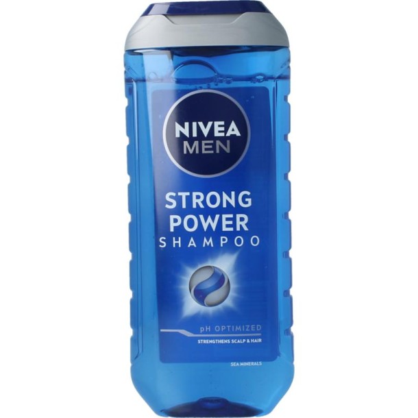 Nivea Men shampoo strong power (250 Milliliter)