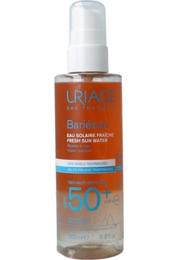 Uriage Bariesun SPF50+ eau solaire fraiche spray (200 Milliliter)