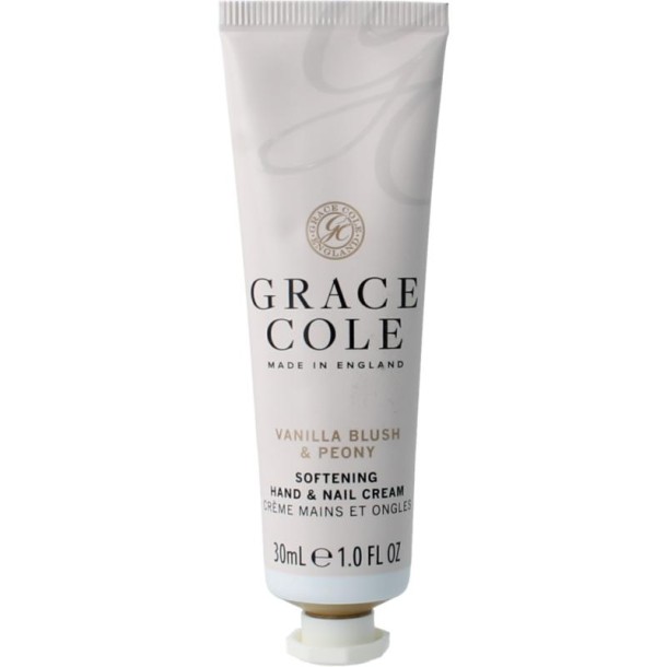 Grace Cole Vanilla blush & peony hand & nail cream (30 Milliliter)