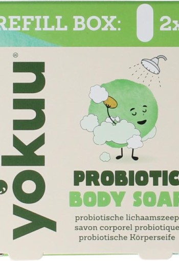 Yokuu Bodywash matcha refill 2 tabletten (1 Set)