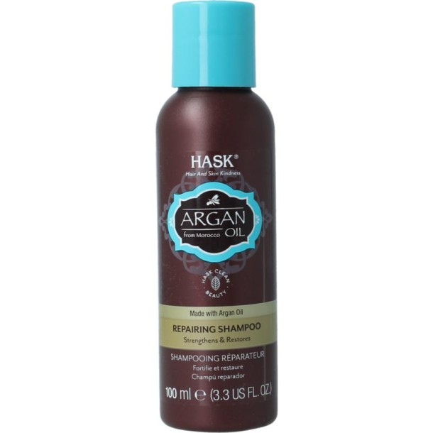 Hask Argan oil repair shampoo travel size (100 Milliliter)