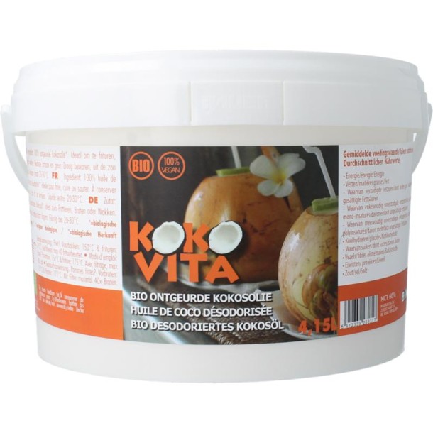 Kokovita Kokosolie bio (4150 Milliliter)