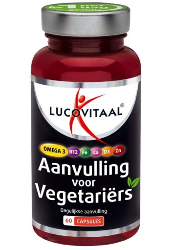 Lucovitaal Aanvulling voor vegetariers 60 Capsules
