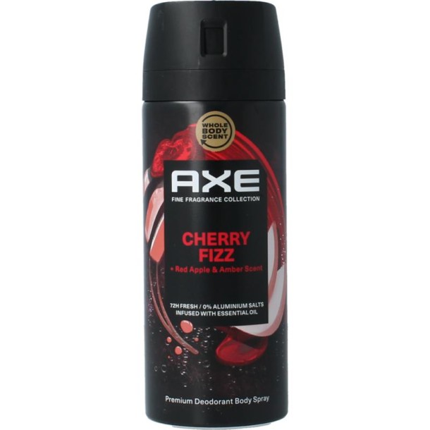 AXE Deodorant bodyspray cherry fizz (150 Milliliter)