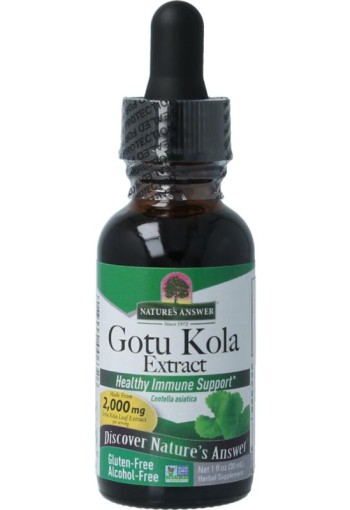 Natures Answer Gotu kola extract alcoholvrij (30 Milliliter)