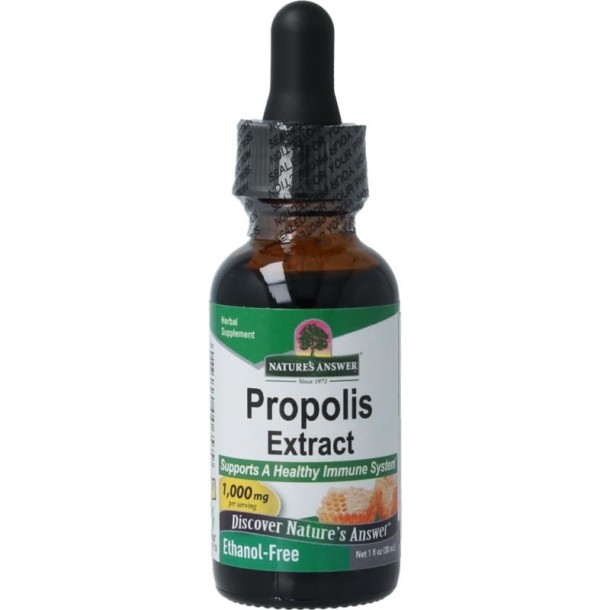 Natures Answer Propolis extract 1:1 alcoholvrij (30 Milliliter)