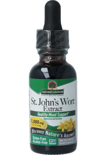 Natures Answer Sint Janskruid 1:1 alcoholvrij (30 Milliliter)