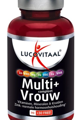 Lucovitaal Multi+ compleet vrouw (120 Tabletten)
