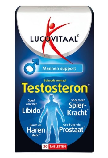 Lucovitaal Testosteron mannen support (30 Tabletten)