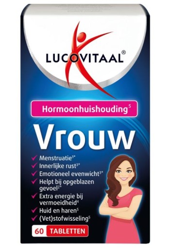 Lucovitaal Hormoonhuishouding vrouw (60 Tabletten)