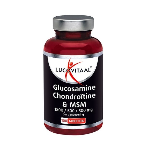 Lucovitaal Glucosamine chondroitine MSM (100 Tabletten)