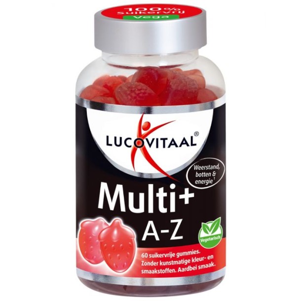 Lucovitaal Multi+ A t/m Z (60 Gummies)