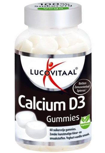 Lucovitaal Calcium D3 gum (60 Tabletten)
