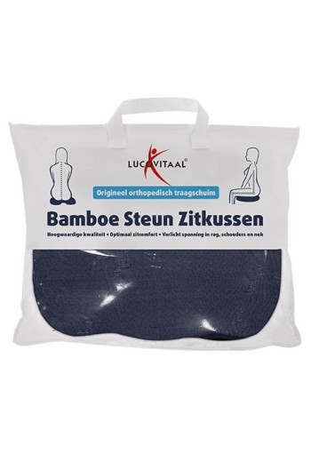 Lucovitaal Bamboe zitkussen (1 Stuks)