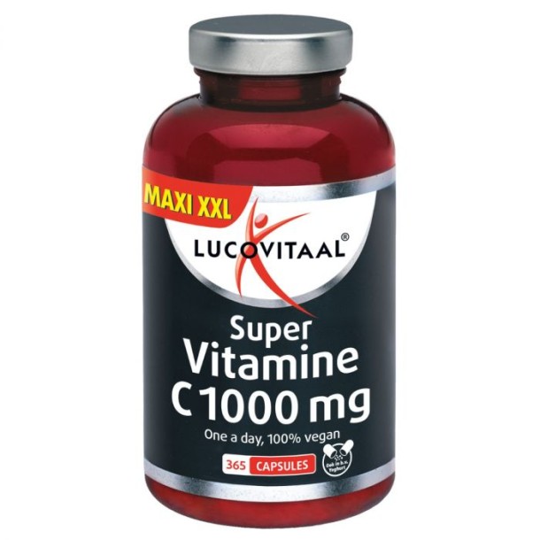Lucovitaal Vitamine C 1000mg vegan (365 Capsules)