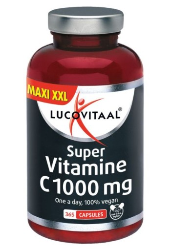 Lucovitaal Vitamine C 1000mg vegan (365 Capsules)