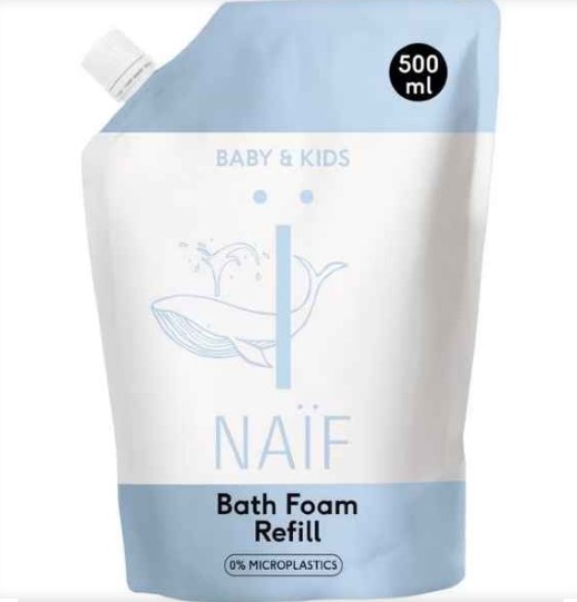 Naïf Bath Foam Refill 500 ML