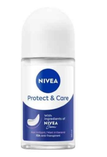 NIVEA Protect & Care Deodorant Roller 50 ML