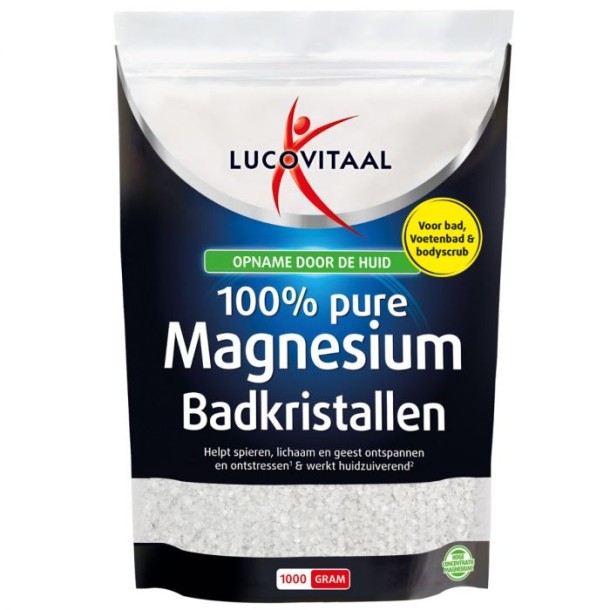 Lucovitaal Magnesium badkristallen (1 Kilogram)