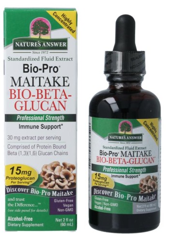 Natures Answer Maitake pro bio extract alcoholvrij (30 Milliliter)